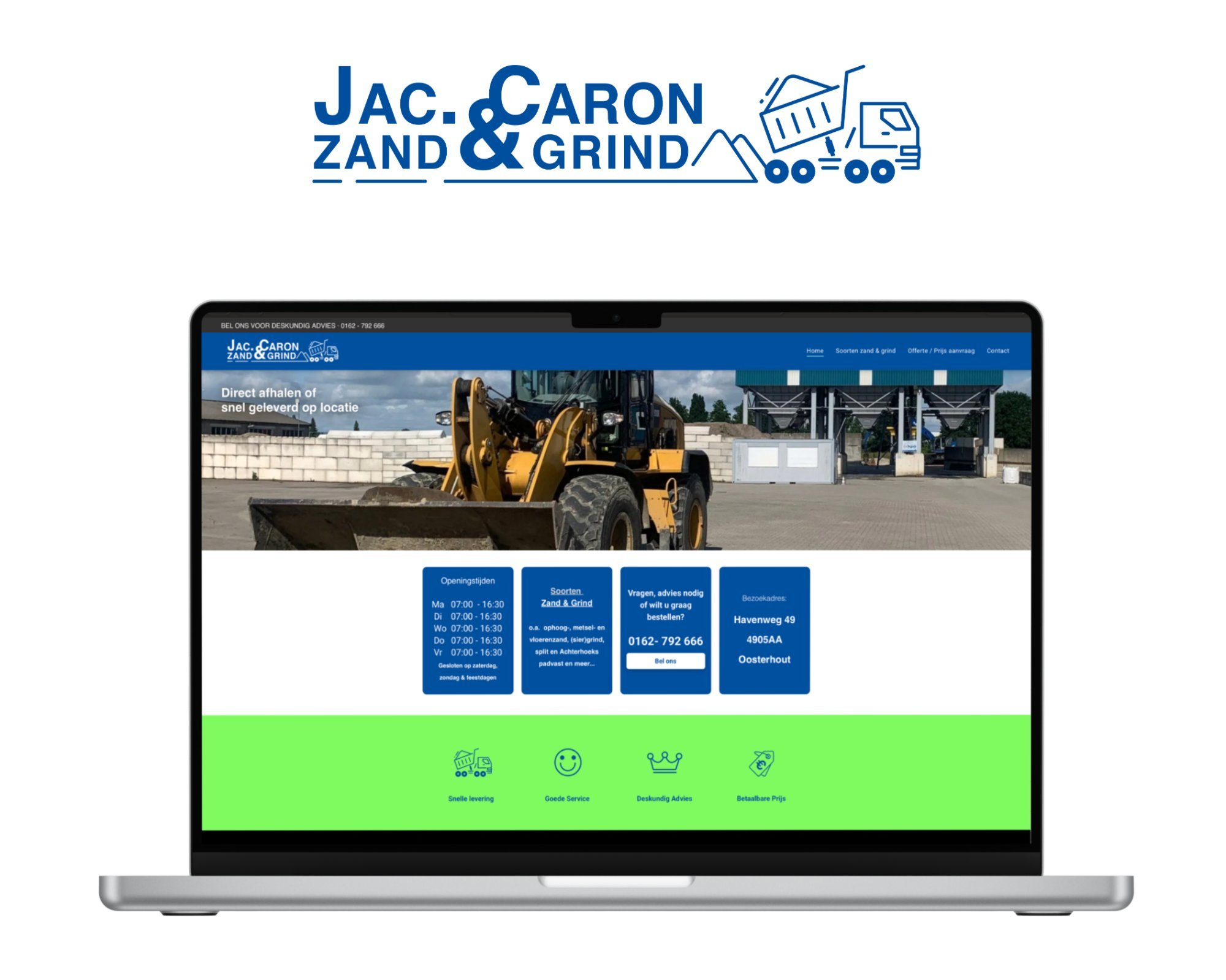 Jac. Caron Zand en Grind