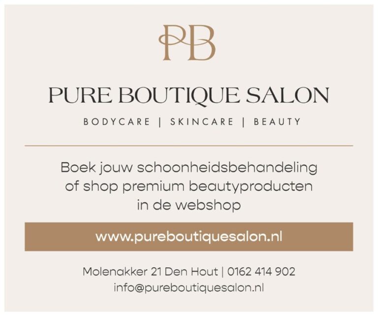 Advertentie Pure Boutique Salon