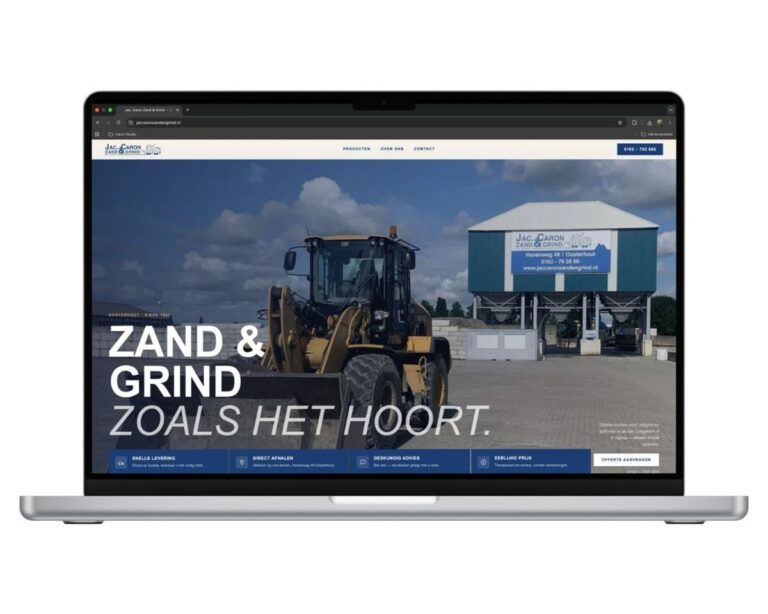 Jac. Caron Zand & Grind